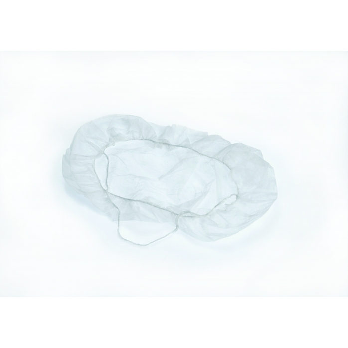 כיסוי ראש לבן חד פעמי לאחות 